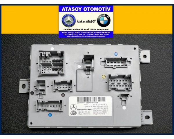 MERCEDES W205 SAM BEYNİ A2229005914 A2229007009 A2059008304 A2229009708 A2229006007 , A2229005814 A2229006909 A2059008204 A2229009608 A2229005907 5DK010775-94 5DK010775-93 5DK010775-92 5DK010775-91 5DK010775-90